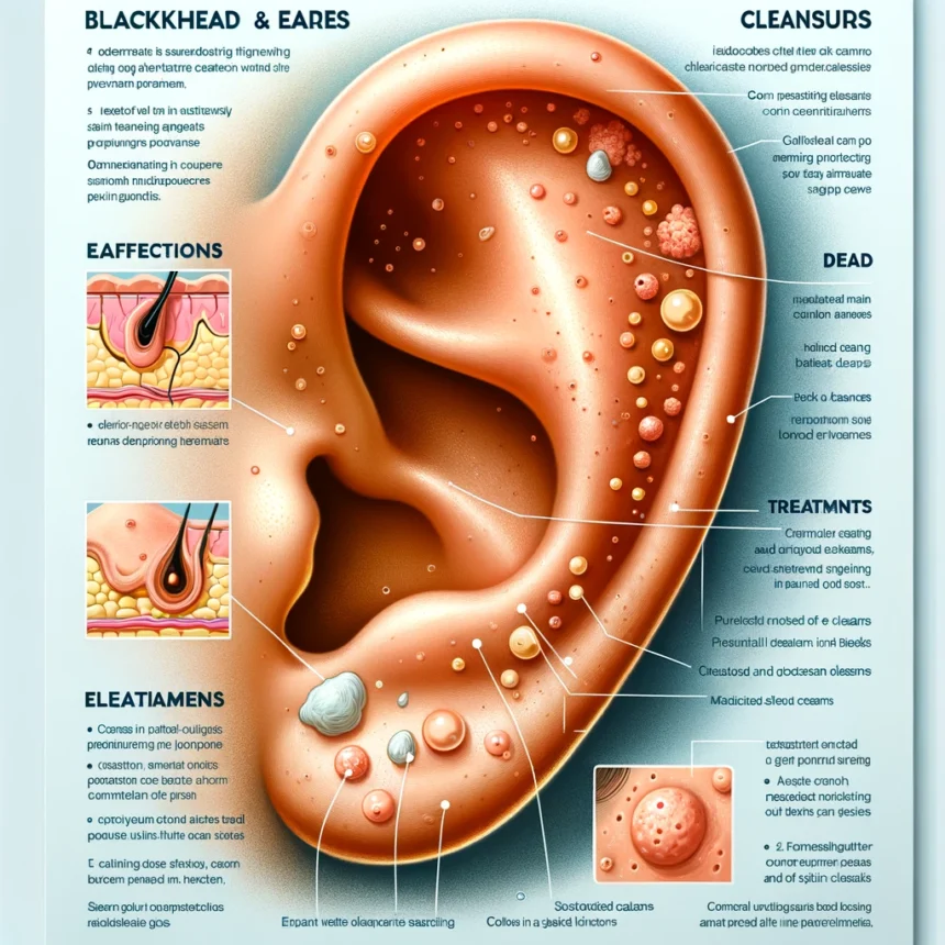 Clearing Ear Blackheads: Insights and Solutions for Ear Acne